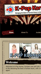Mobile Screenshot of kpopkorner.com